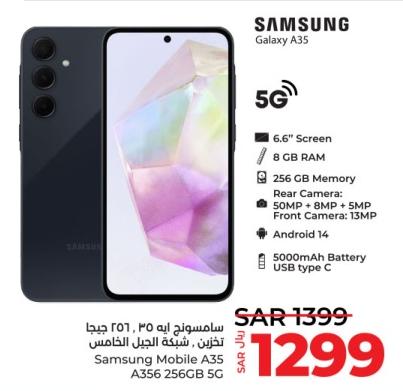 Samsung Mobile A35 A356 256GB 5G